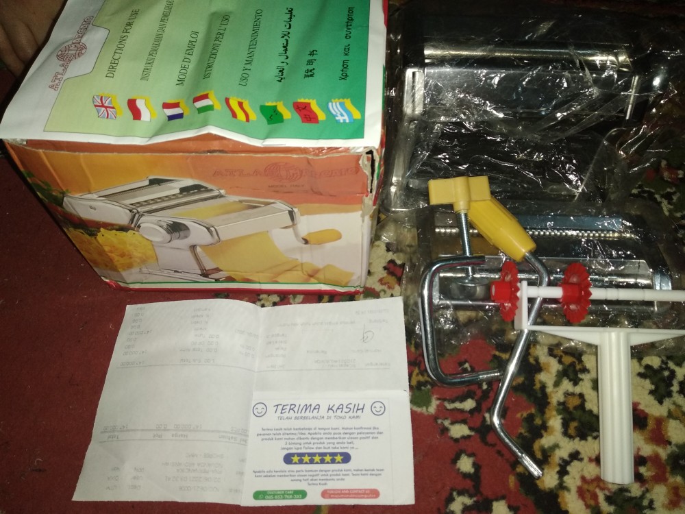 Gilingan Mie Atlas Marcato / Pasta Maker