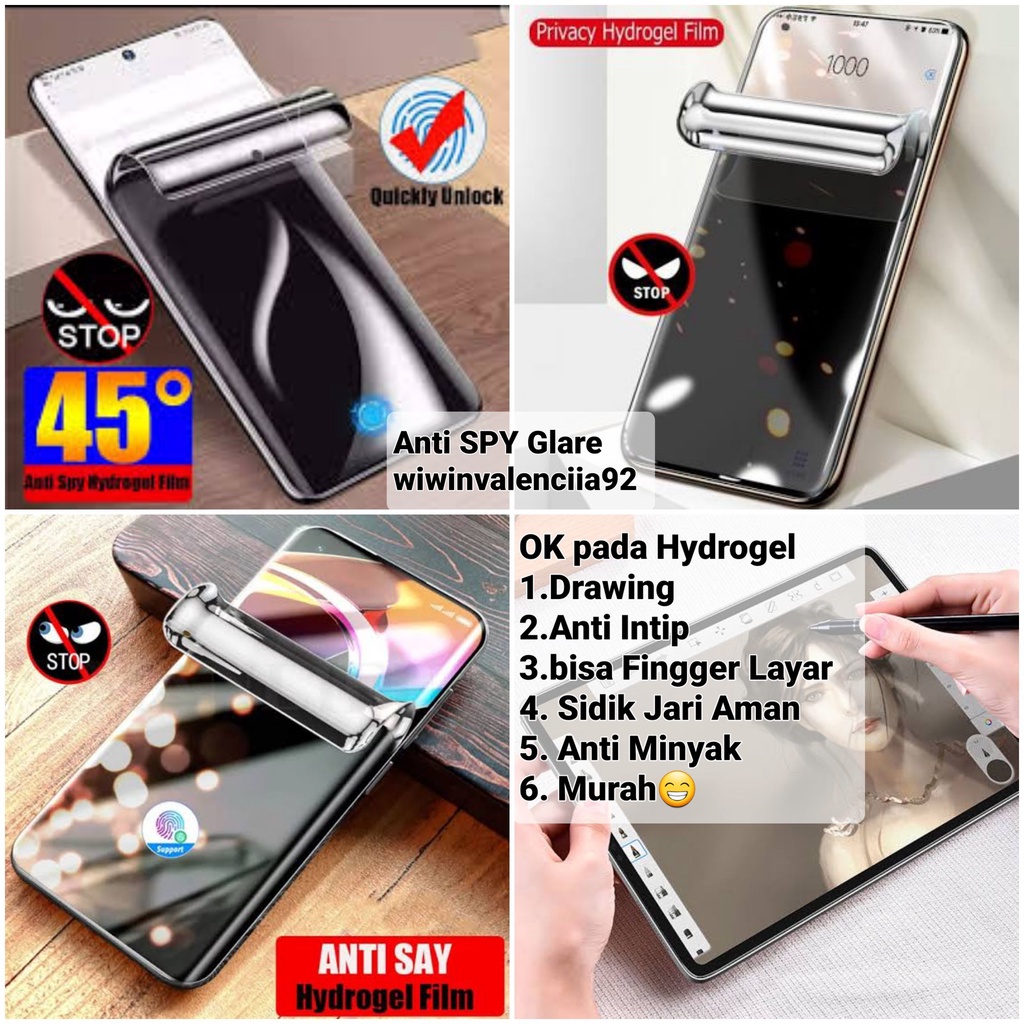 Hydrogel Anti SPY Black Matte Glare XIAOMI REDMI NOTE 5A/REDMI 2/2S/REDMI 3/3S/3 PRO/3X HYDROGEL