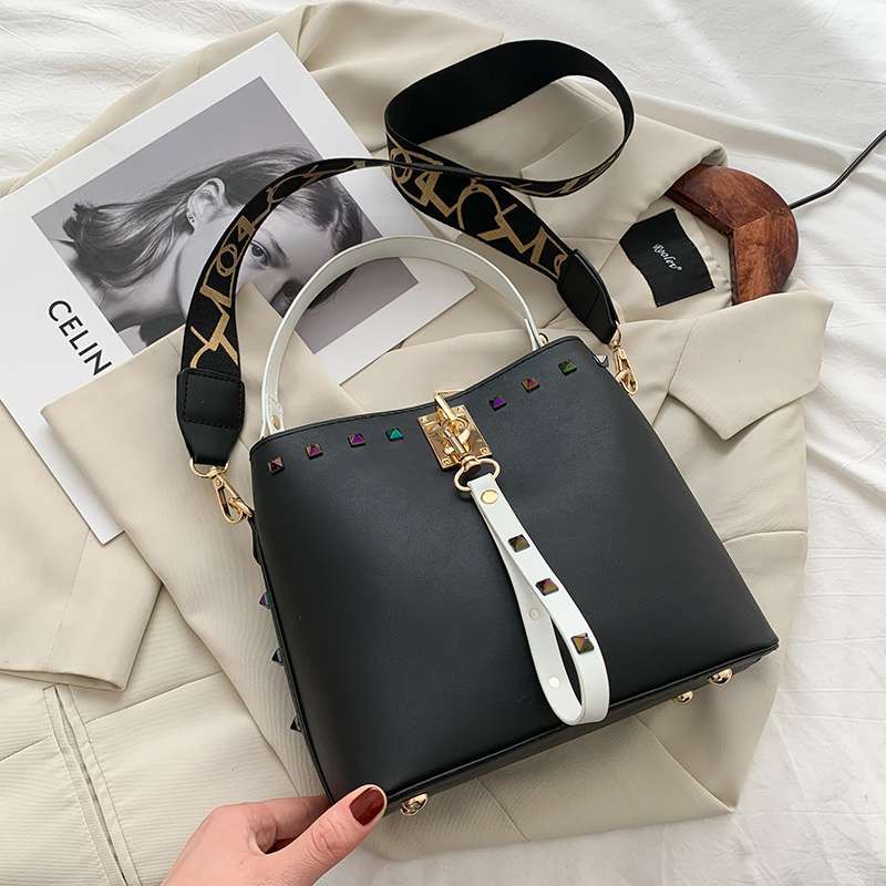 BJ31362 - BLACK/GREEN/KHAKI/WHITE/YELLOW - TAS SLEMPANG JINJING TOTEBAG HANDBAG TAS WANITA FASHION IMPORT MODIS ELEGAN TERMURAH TERLARIS TERBARU BAGSTORE JAKARTA TAS BATAM LT1362