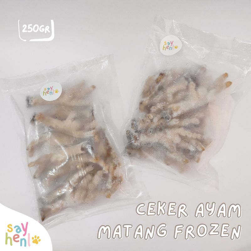 Ceker Ayam Matang (Frozen), Makanan Sugar Glider