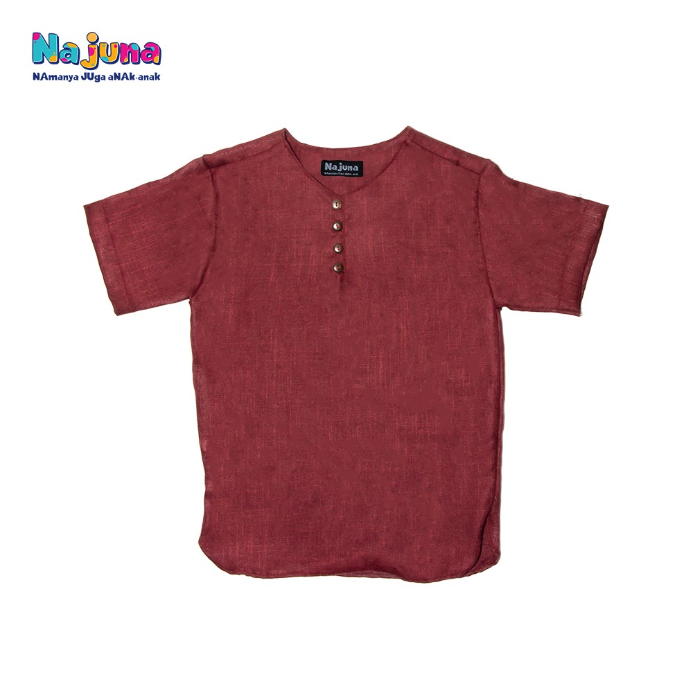 KURTA ANAK | SALMAN MAROON