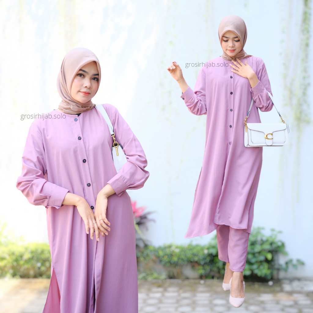 (MSB) ONE SET DIVYA DAILY TUNIK SET WOLFIS PREMIUM