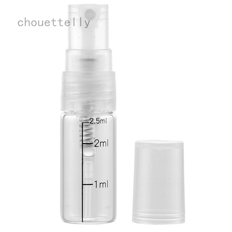 Botol Kaca Semprot Transparan Portable Ukuran 5ml untuk 