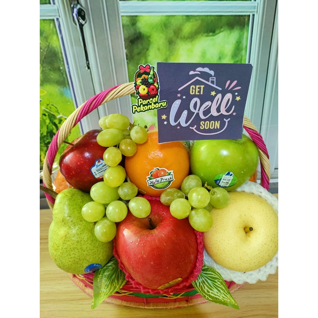 

Fruits Basket | Fruits Hampers | Parcel Buah Get Well Soon
