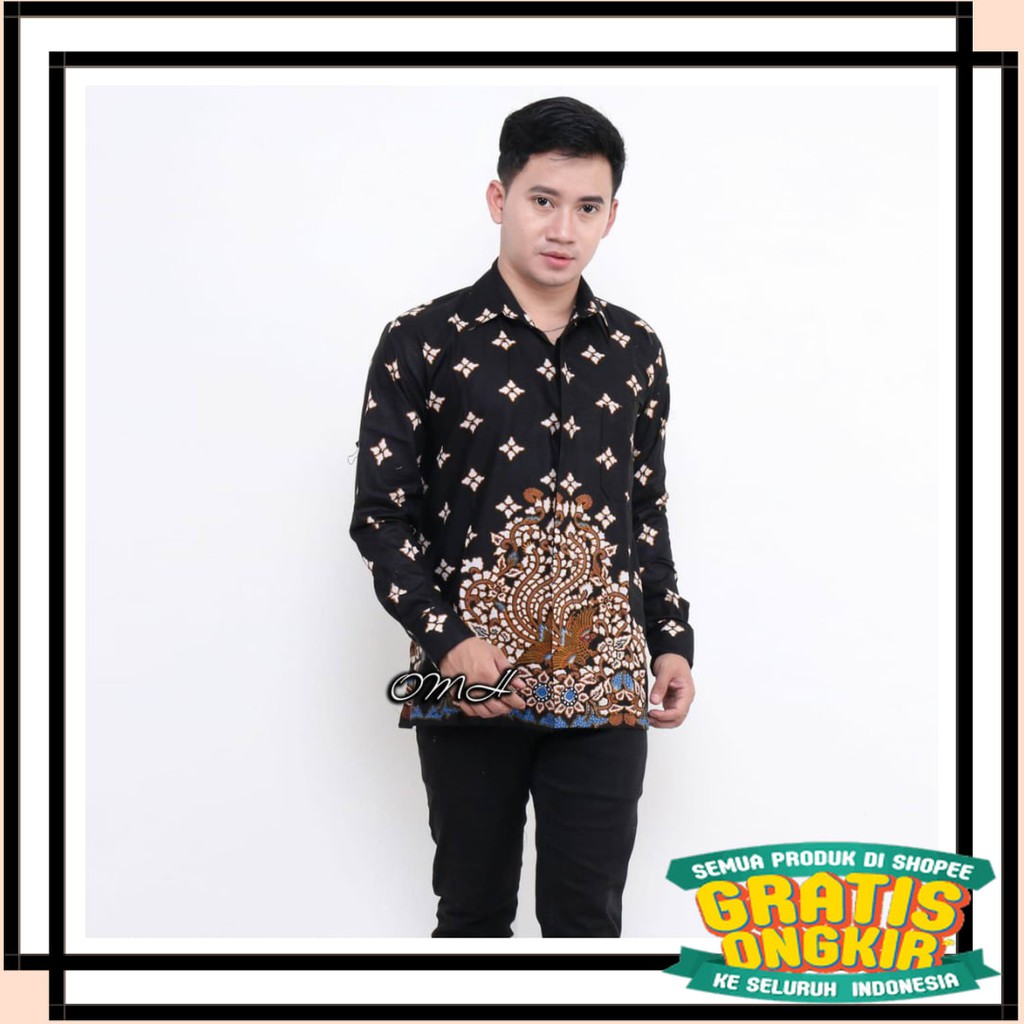 BATIK SEMARANG MURAH - TERBARU TERKINI / KEMEJA BATIK PRIA UNGKEL