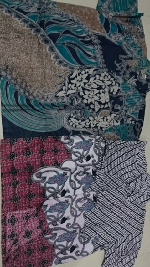 Batik Couple • Blouse Batik Couple Hem Batik Pria •atasan Batik