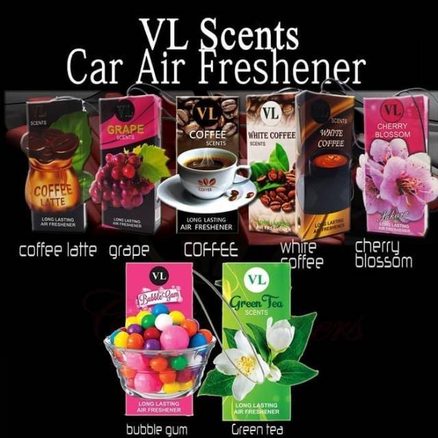 Pengharum/ parfum mobil VL Scent Organic Block