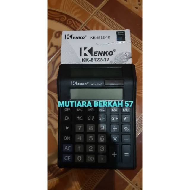 

Alat Menghitung Kalkulator KENKO 2 Layar 12 Digit Uk Besar Fitur Of N Corret Termurah