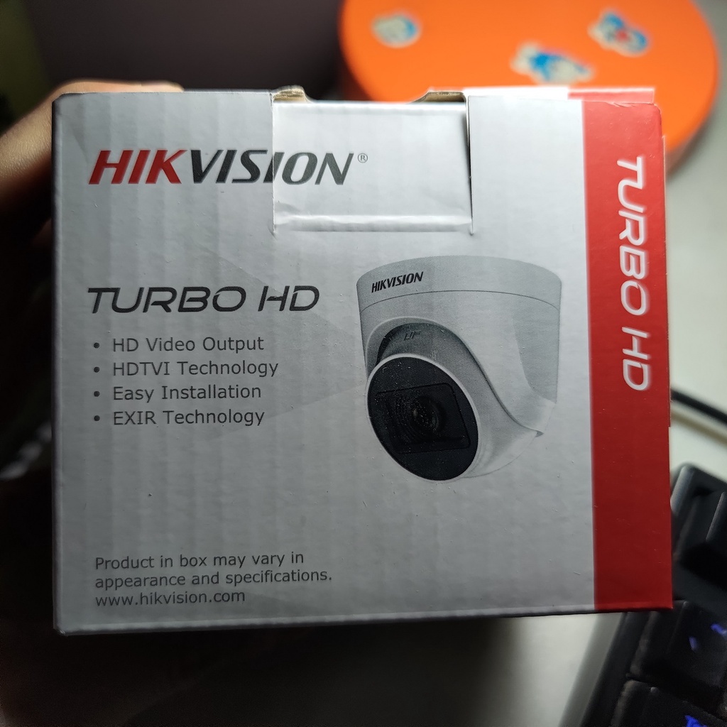 HIKVISION TURBO HD DS-2CE76H0T-ITPF CAMERA 5 MP 5MP TURRET resmi