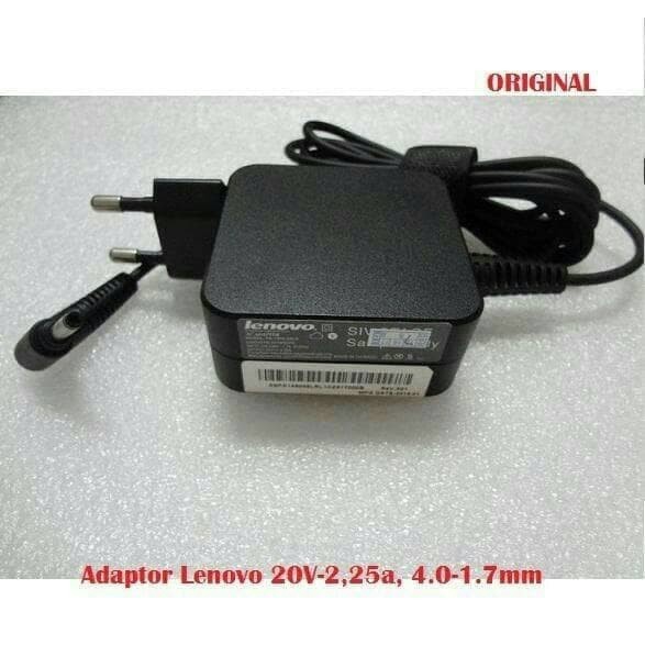 Adaptor Charger Lenovo 100S 100-15 20V-2.25A 4.0*1.7mm 45w