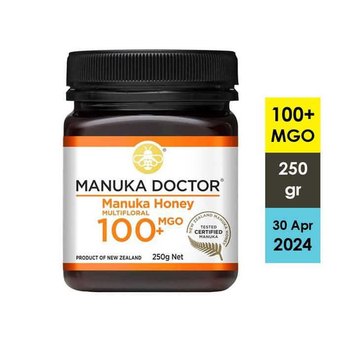 

MADU MANUKA DOCTOR MANUKA HONEY MGO 100 250GR MULTIFLORAL