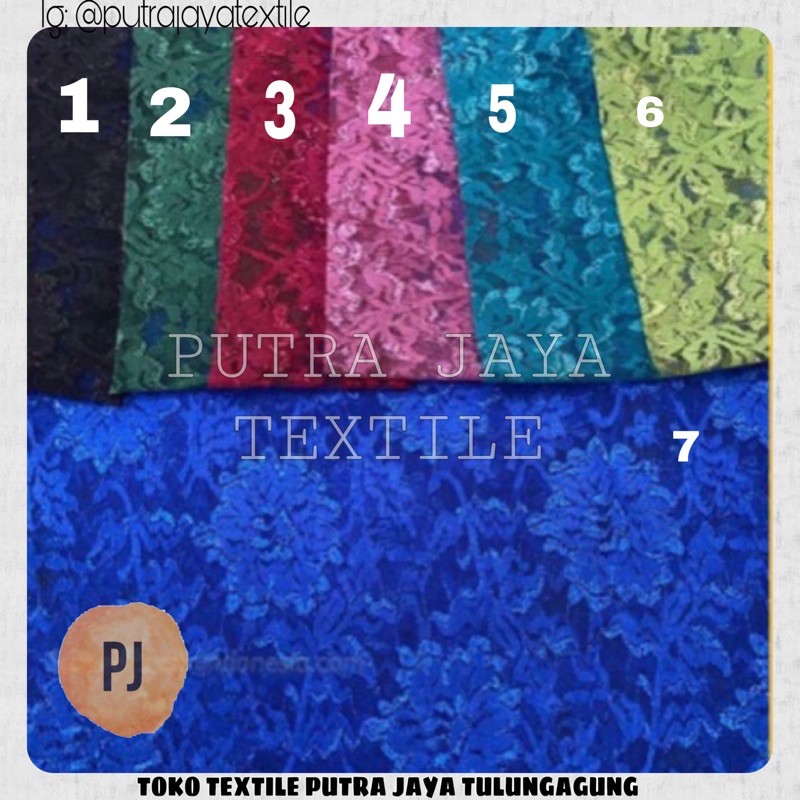 

Kain Broklat L1,15m (harga per 0,50m, minim order 1 meter)