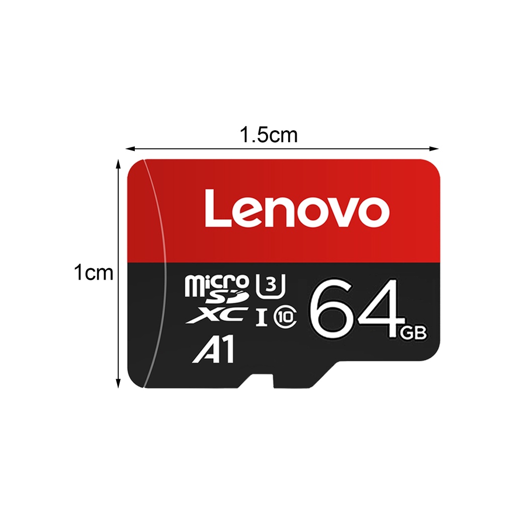 (Huluboy) Kartu Memori Micro SD TF 4GB 8GB 16GB 32GB 64GB 128GB U3 Anti Air Untuk Lenovo