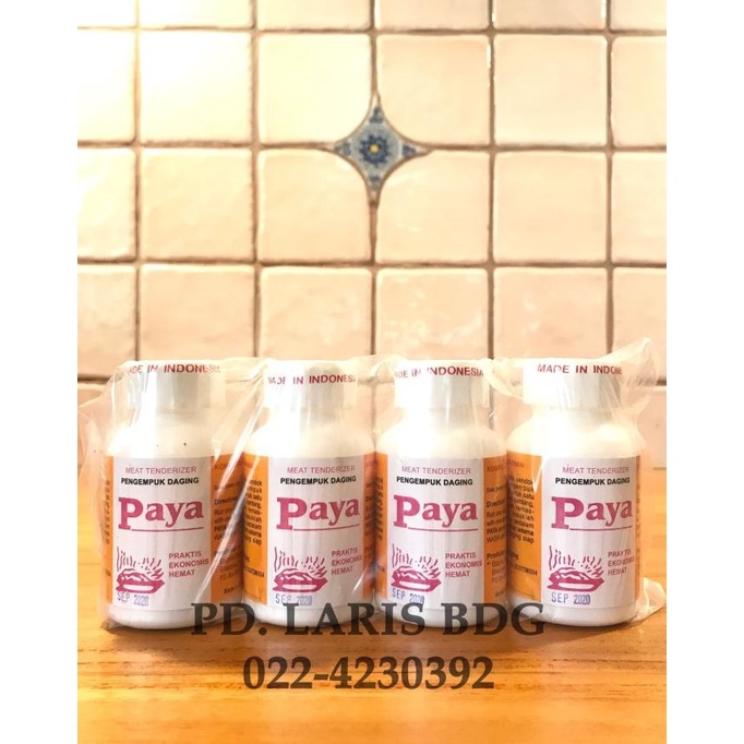 

PAYA TEPUNG PENGEMPUK DAGING 4X70GR (MEAT TENDERIZER)