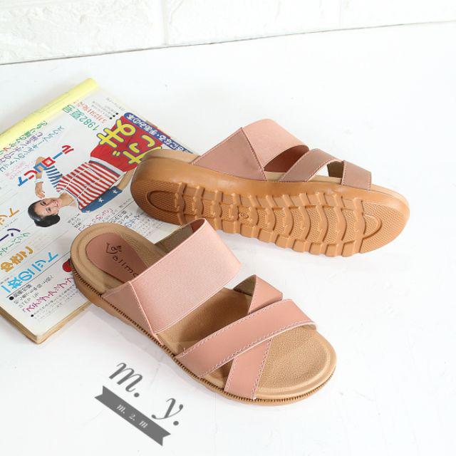 Mym2m Virasina Sandal Wanita Sandal Tali Sandal Kokop-Salem
