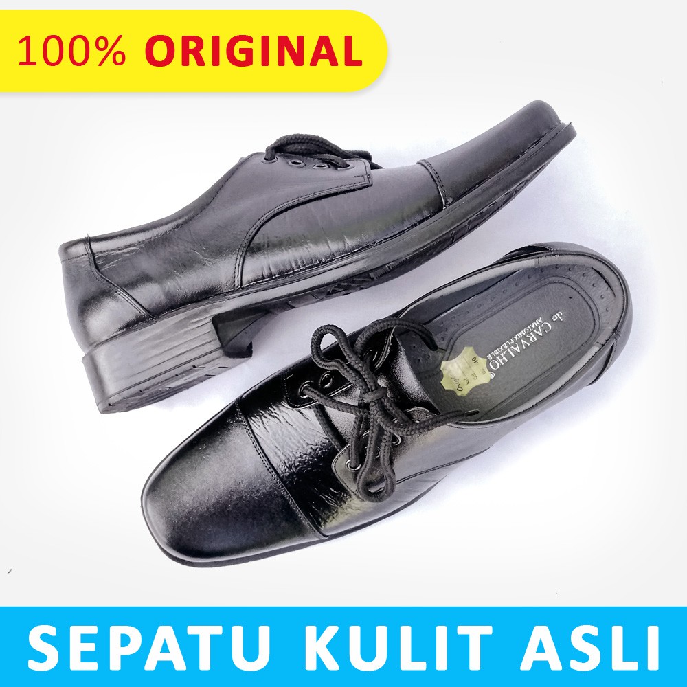 Sepatu Pantofel Kulit Asli - Kualitas Bagus - AURORA Mall 04