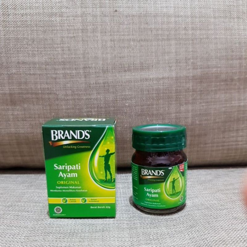 

Suplemen Brand's Saripati Ayam (Botolan - Eceran) Rasa Original 42gram
