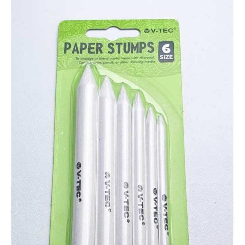 Jual V-TEC Paper Stumps Set 6 Type 156 / Paper Pencils / Paper Stump ...