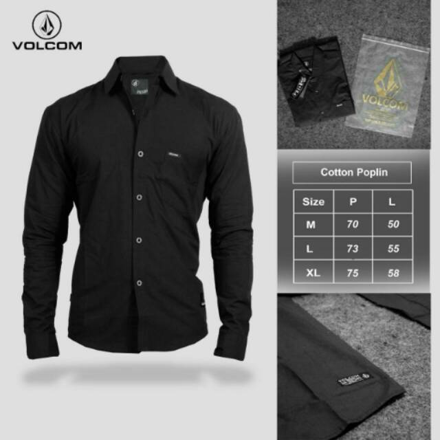 Kemeja Volcom Pria Original