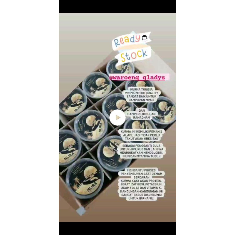

KURMA MPASI /SNACK MPASI