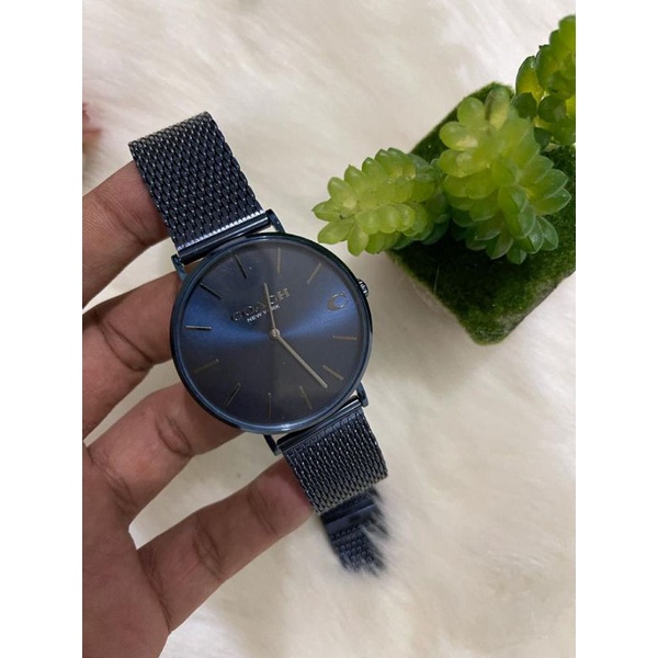 JAM TANGAN PRIA WANITA | RANTAI | KULIT | KARET | MURAH | COACH - 4602146 ORI FOR MAN BOX ORI COUNTE