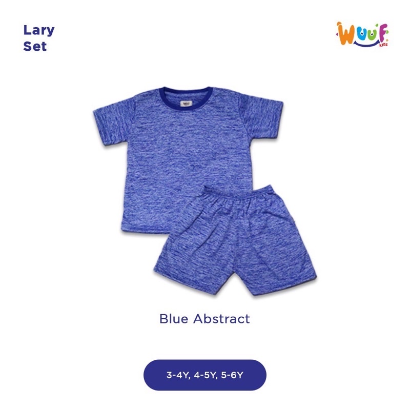 Setelan Pendek Bayi/Anak Larry Set (WUUF KIDS)