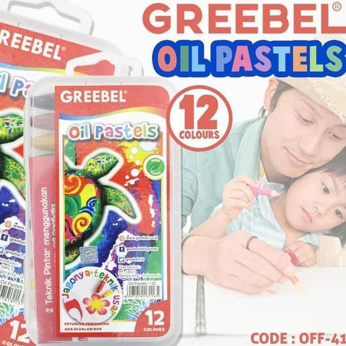 

Crayon Mewarnai 12 Warna Greebel Oil Pastels (Off-41)