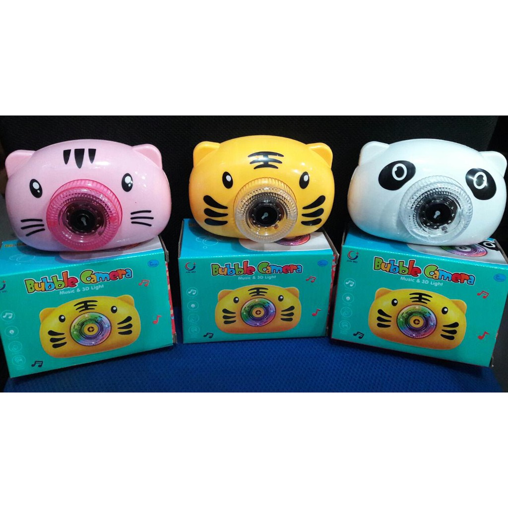 Bubble Camera(mainan Anak ) - FREE BATERAI