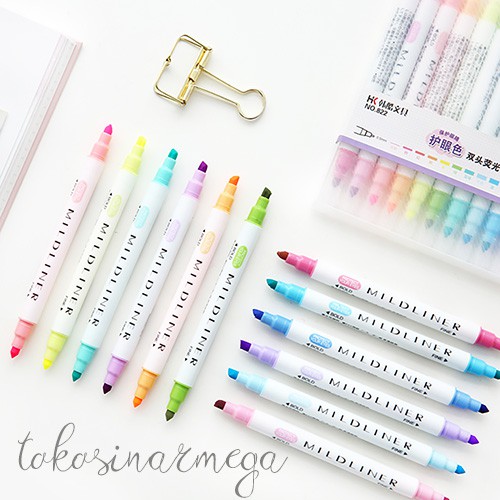 Zebra Mildliner satuan Double Sided Highlither Shopee Zebra Mildliner satuan Double Sided Highlither Shopee