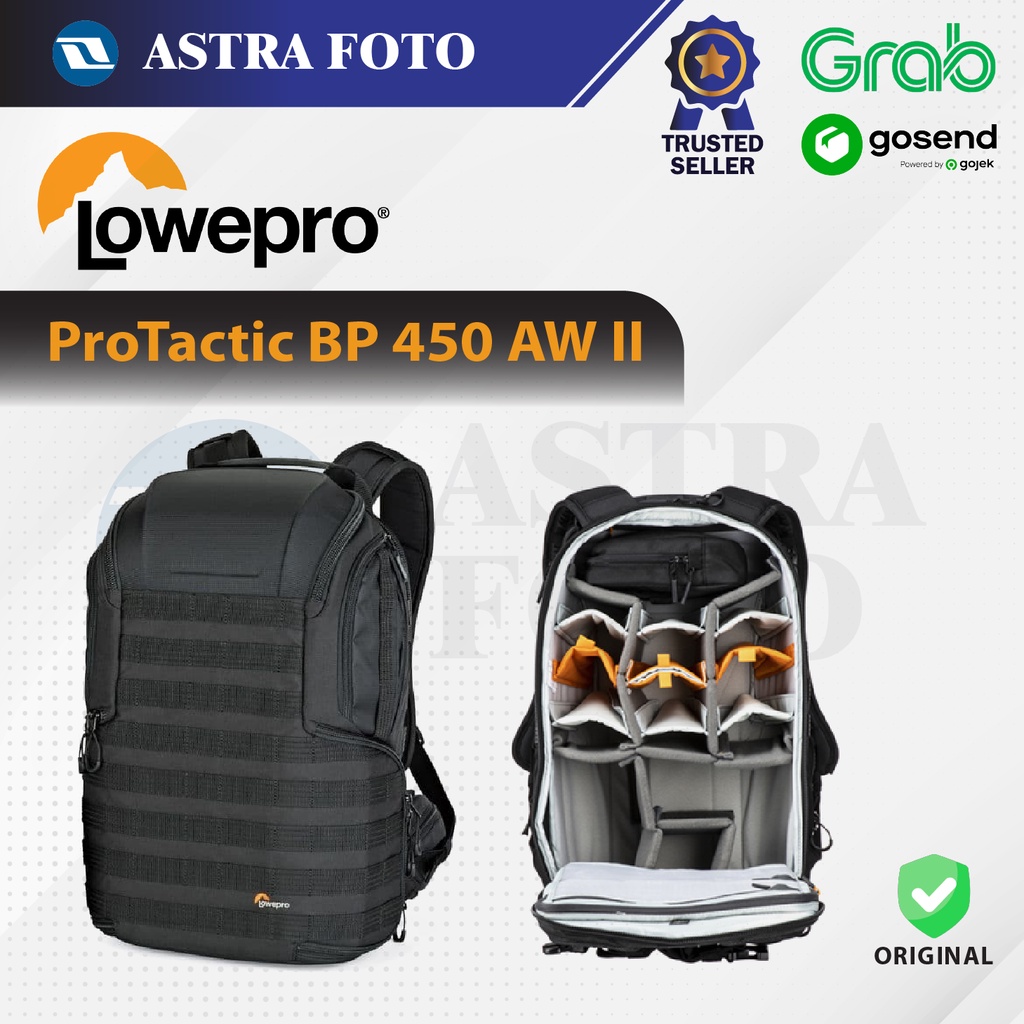 LOWEPRO PRO TACTIC 450 AW TAS KAMERA & LAPTOP RANSEL ORIGINAL