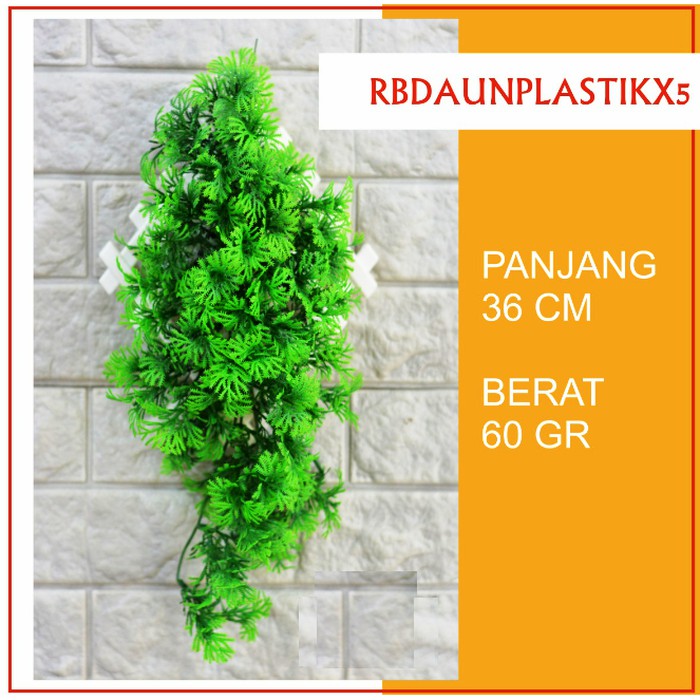 Rambat Daun PlastikArtificial Artifisial Buatan Plastik Premium