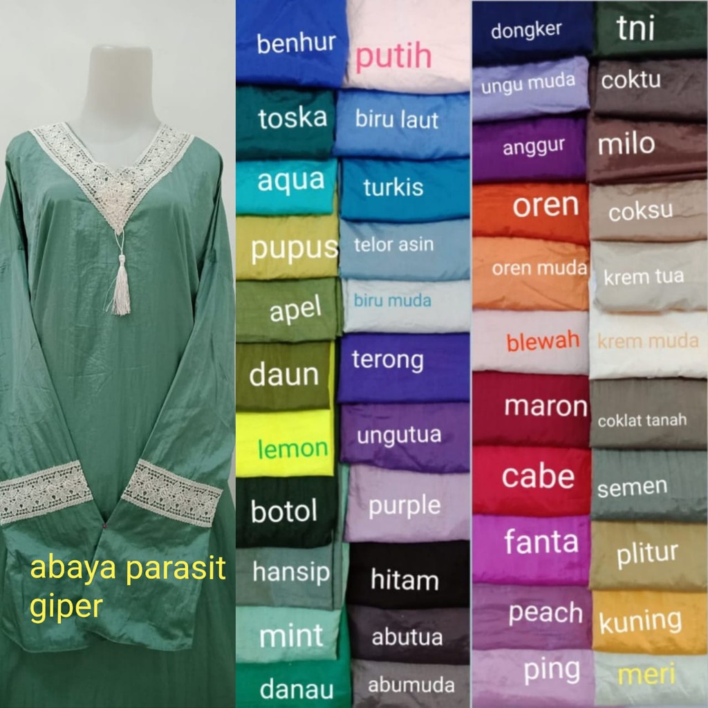 MUKENA TRAVELLING MURAH / ABAYA TRAVELLING/ MUKENA PARASUT PREMIUM / ABAYA PARASUT PREMIUM