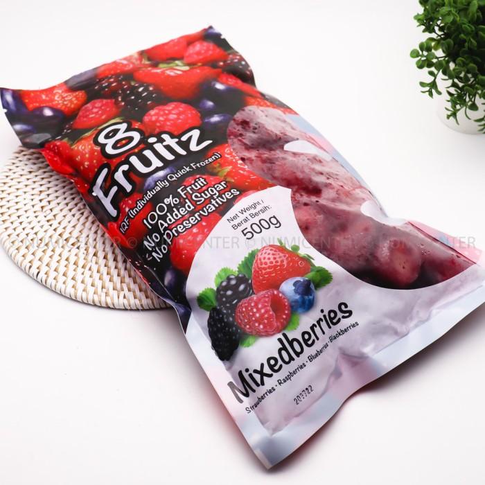 

Buah | 500G Iqf Frozen Mixed Berries Buah Campur Beku - 8 Fruitz