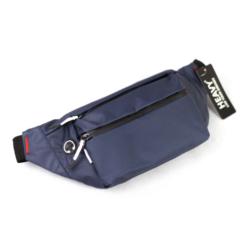 HEAVY WAISTBAG WATERPROOFF UNISEX (pria/wanita) . tas selempang tahan air . tas pinggang anti air pnck-1038