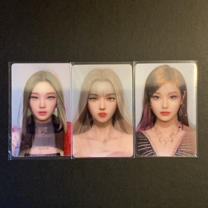 Lenti Synk Dive Giselle Winter Ningning | PC Photocard aespa album savage