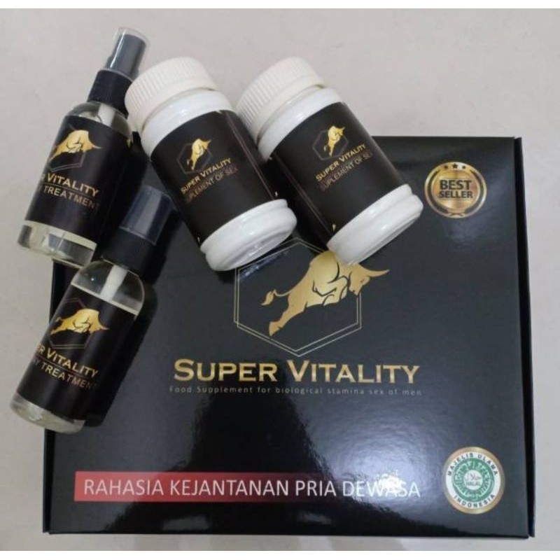 Super vitality Stamina pria dewasa(pembesar+pemanjang100%Original)