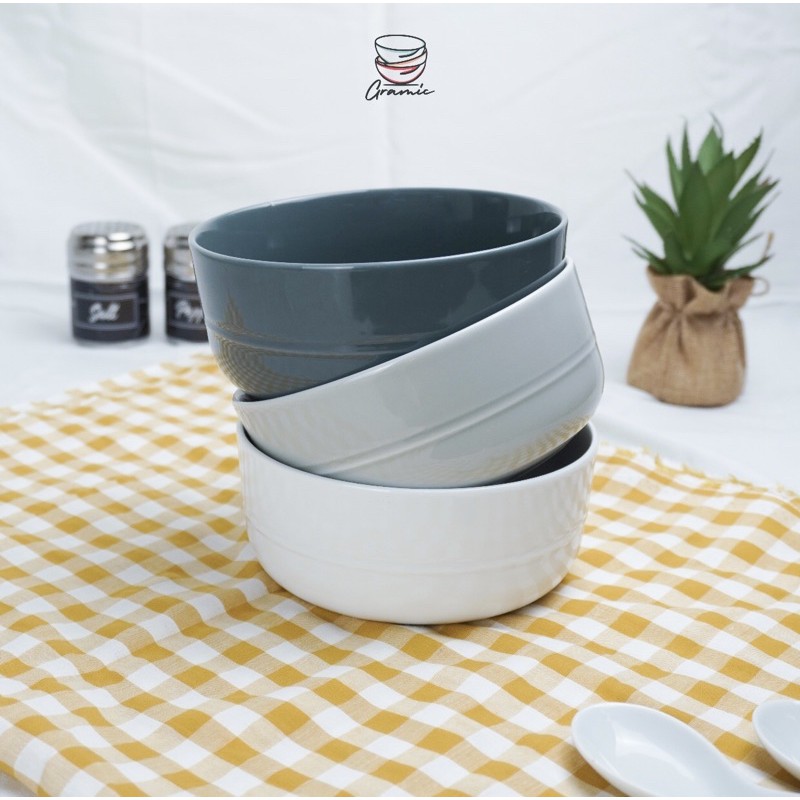 Bowl Ceramic / Mangkuk Keramik Cantik / Hampers Piring Custom