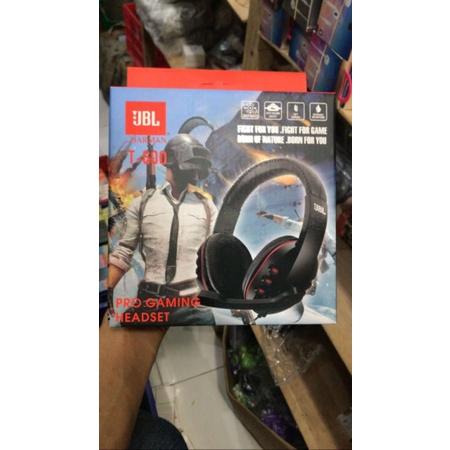 (HM)-Handset BANDO GAMING JBL T-600 HEADSET GAMING JBL T600 HANDSFREE