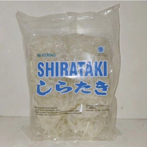 

SHIRATAKI LOCAL DRY 250gr