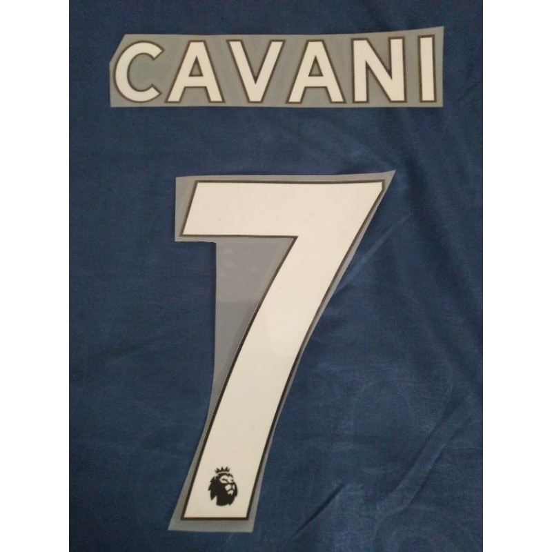 NAMESET PRINTING CAVANI JERSEY MANCHESTER UNITED MU