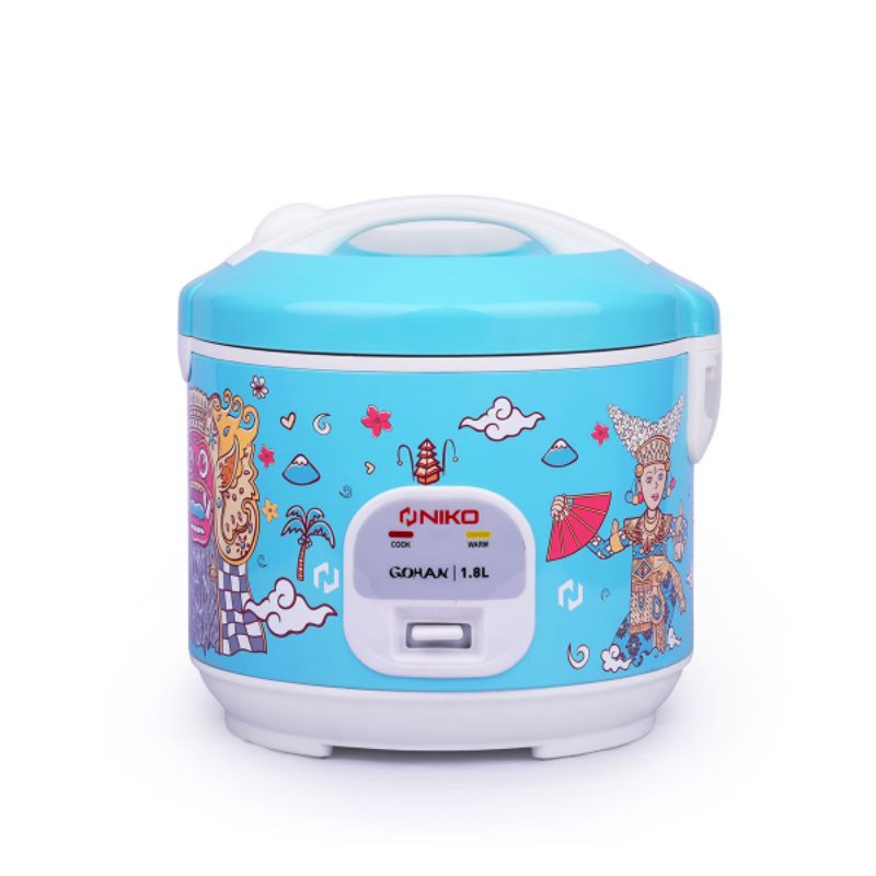 Niko Magic Com 1.8 Liter 3in1 / Rice Cooker Gohan GC 18