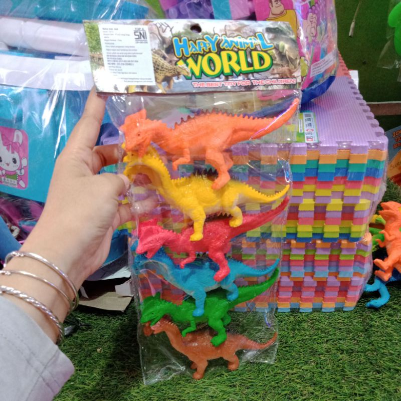 Dinosaurus Mainan Dino Karet