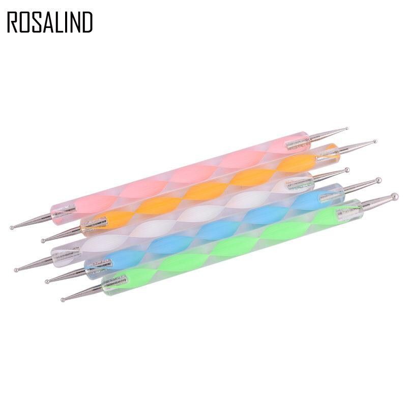 Dotting Pen 5 pcs Kuas Nail Art Penghias Kuku