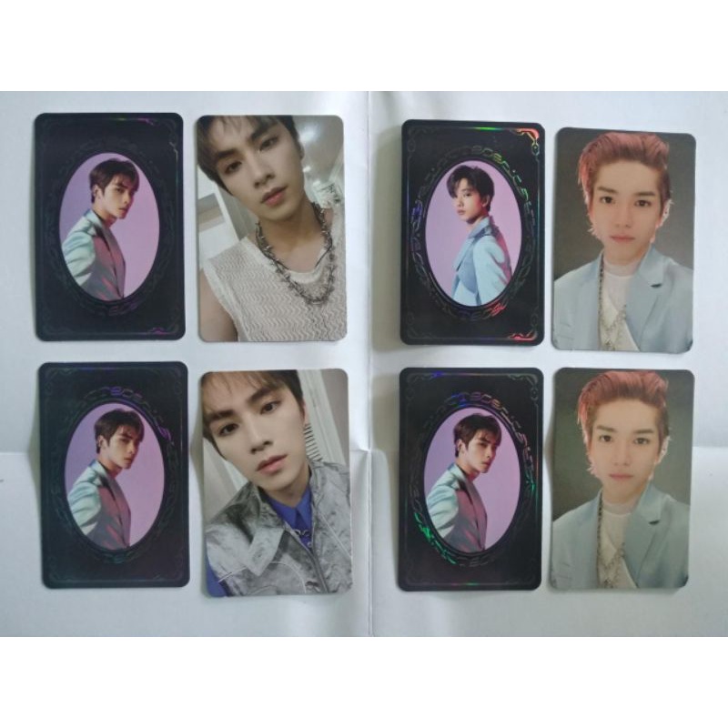 Pc & yb photocard yearbook Xiaojun jisung taeyong