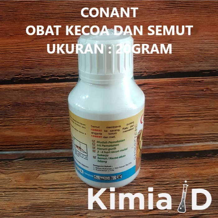 Conant - 20 Gram - Obat Semut - Racun Semut - Dapur - Restaurant - Anti Semut - Kecoa - Rumah Tangga