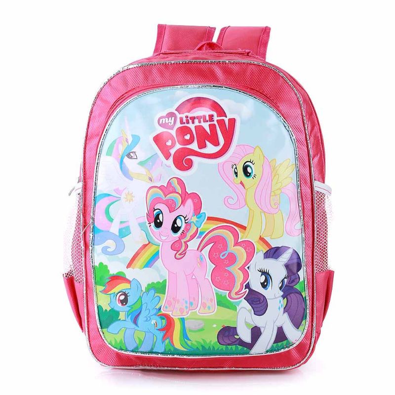 Tas Backpack Anak Perempuan Terbaru | Ransel Anak Sekolah PAUD TK SD Karakter Little Pony Cantik