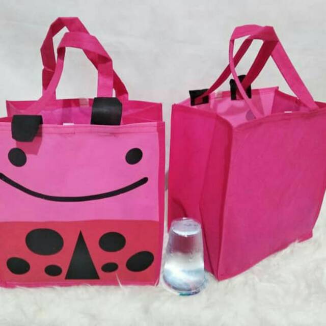 

MarMon,Tas tenteng karakter animal+sablon