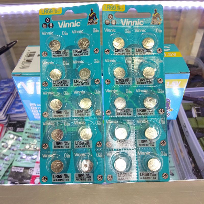 Baterai Jam Tangan Vinnic L921F 921 LR69 AG 6 kualitas super