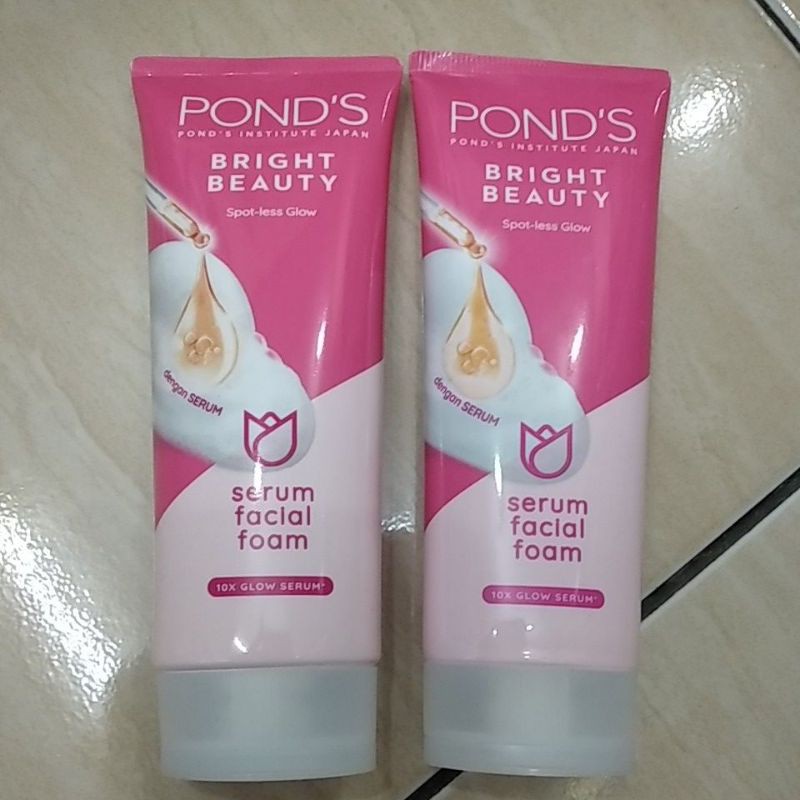 Ponds Bright Beauty Facial Wash Gentle 100 G - Sabun Muka, Facial Foam, White Beauty