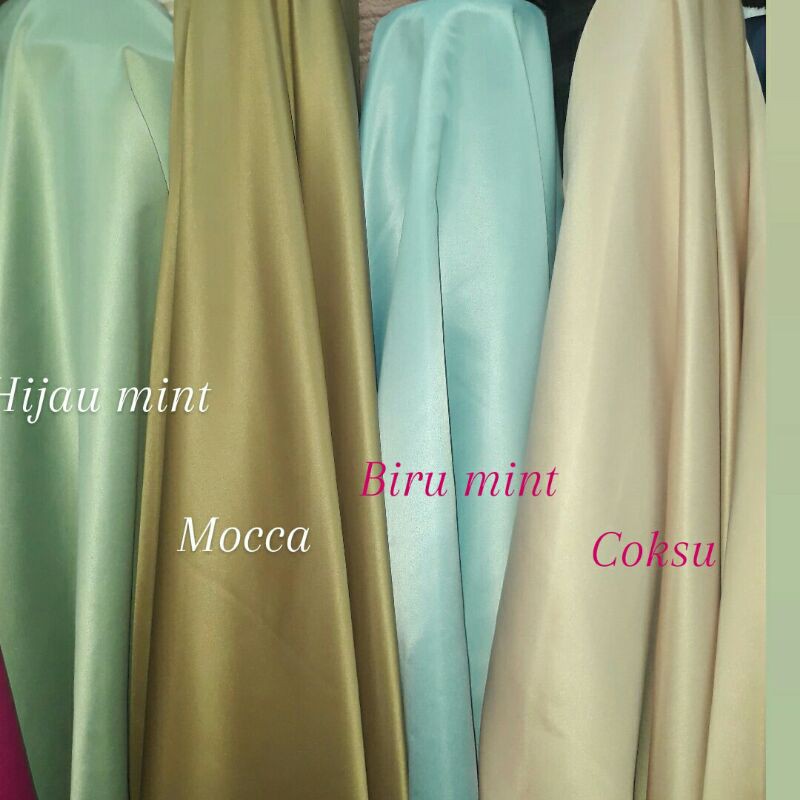 Bahan bridal/Bahan duches/Tafeta bridal